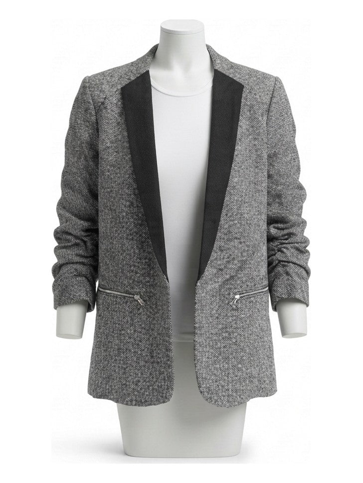 Preloved H&M women's blazer, size M, on a mannequin