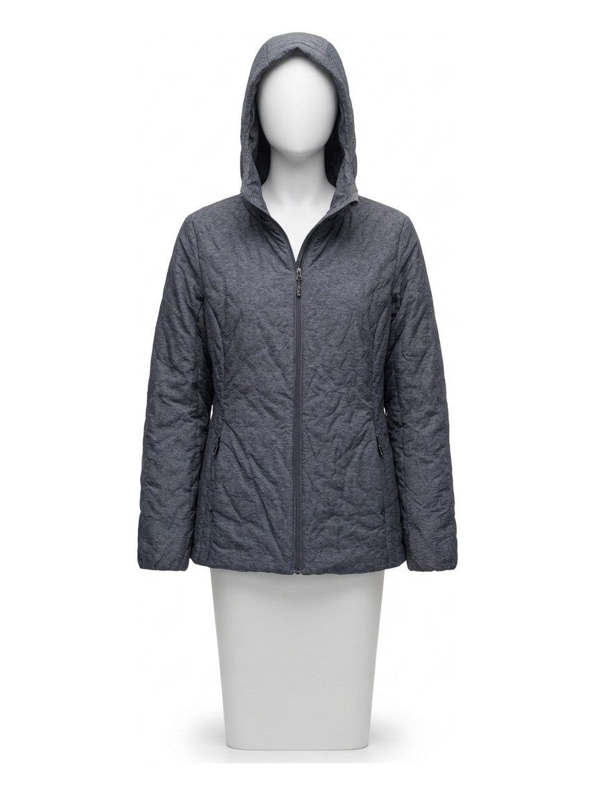 Preloved Heatkeep women's puffer jacket, size M, on a mannequin