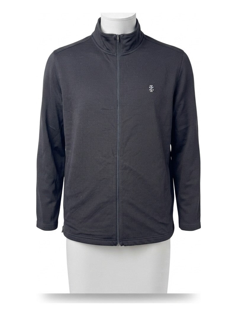 Preloved Izod men's sports zip-up, size XL, on a mannequin