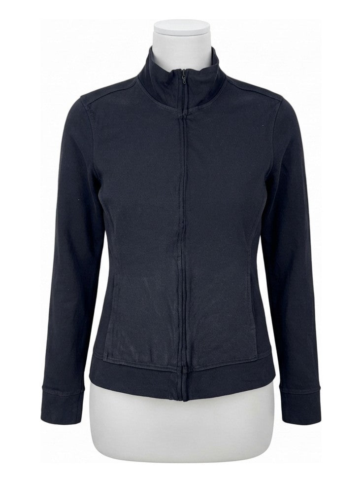 Preloved Joe Fresh women's sports zip-up, size XS, on a mannequin