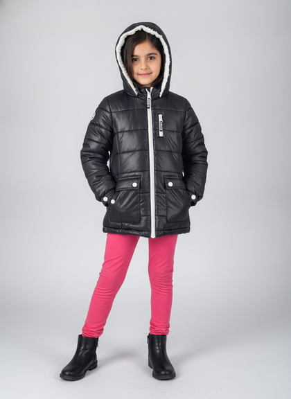 JUSTICE Puffer Jacket — Kids Girls