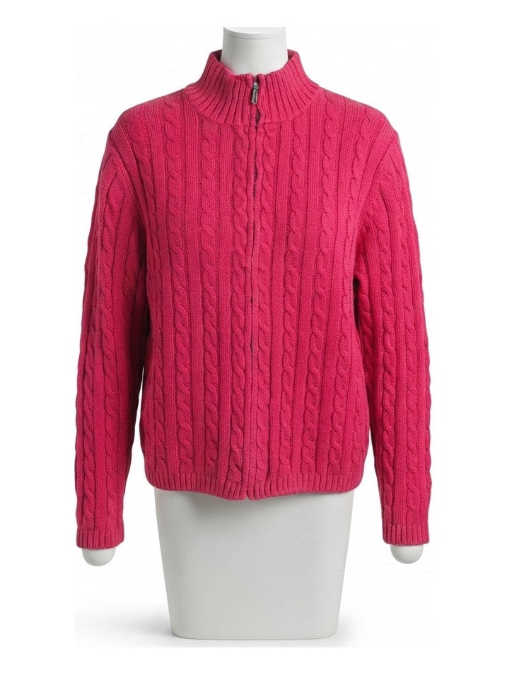 Preloved L L Bean women's sweater, size M, on a mannequin