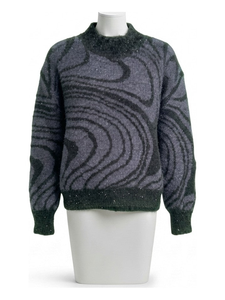 Preloved MADAME women's sweater, size M, on a mannequin