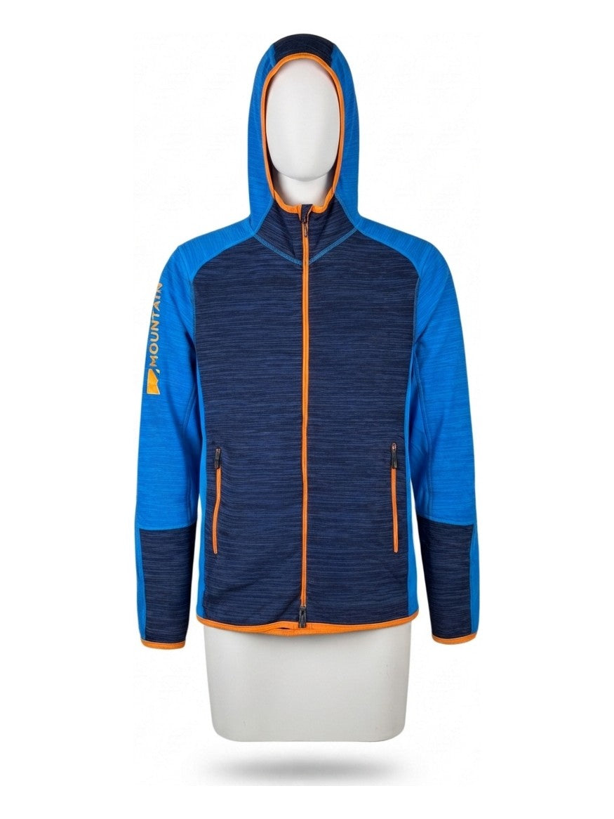 Preloved Mountain Force men's sports zip-up, size M, on a mannequin