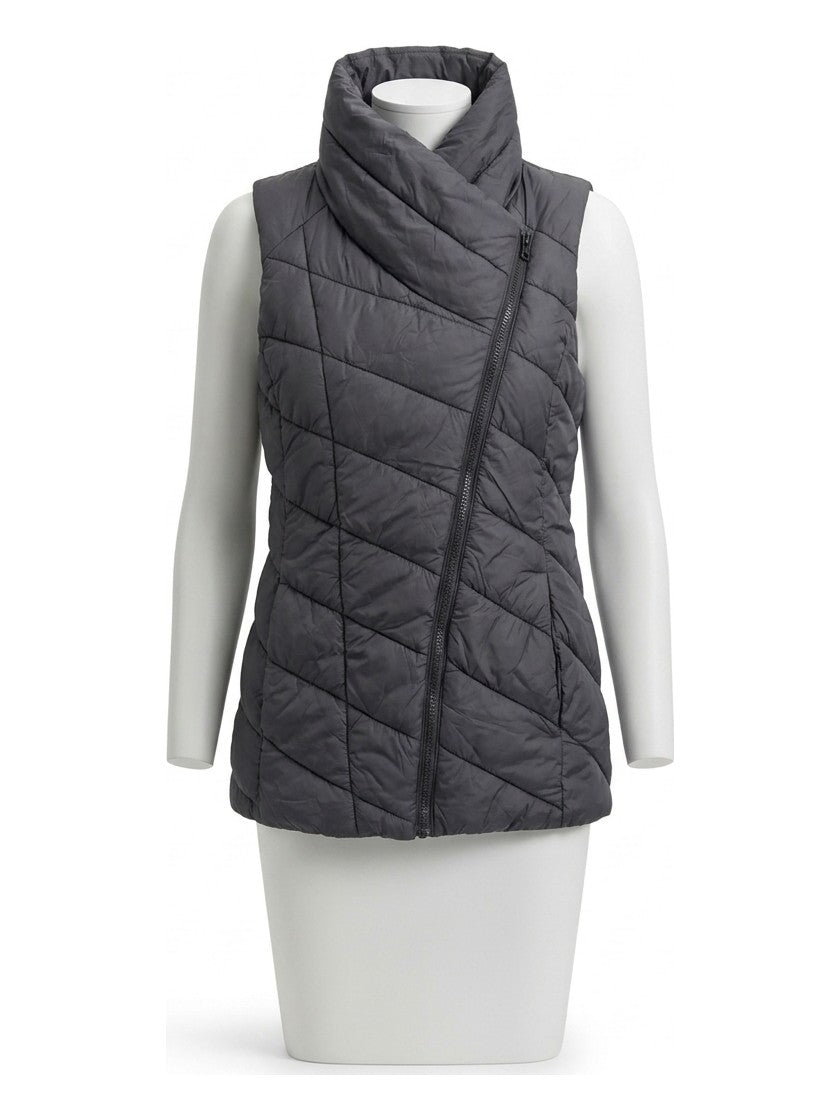 Preloved NICOLE MILLER women's gilet / vest, size S, on a mannequin