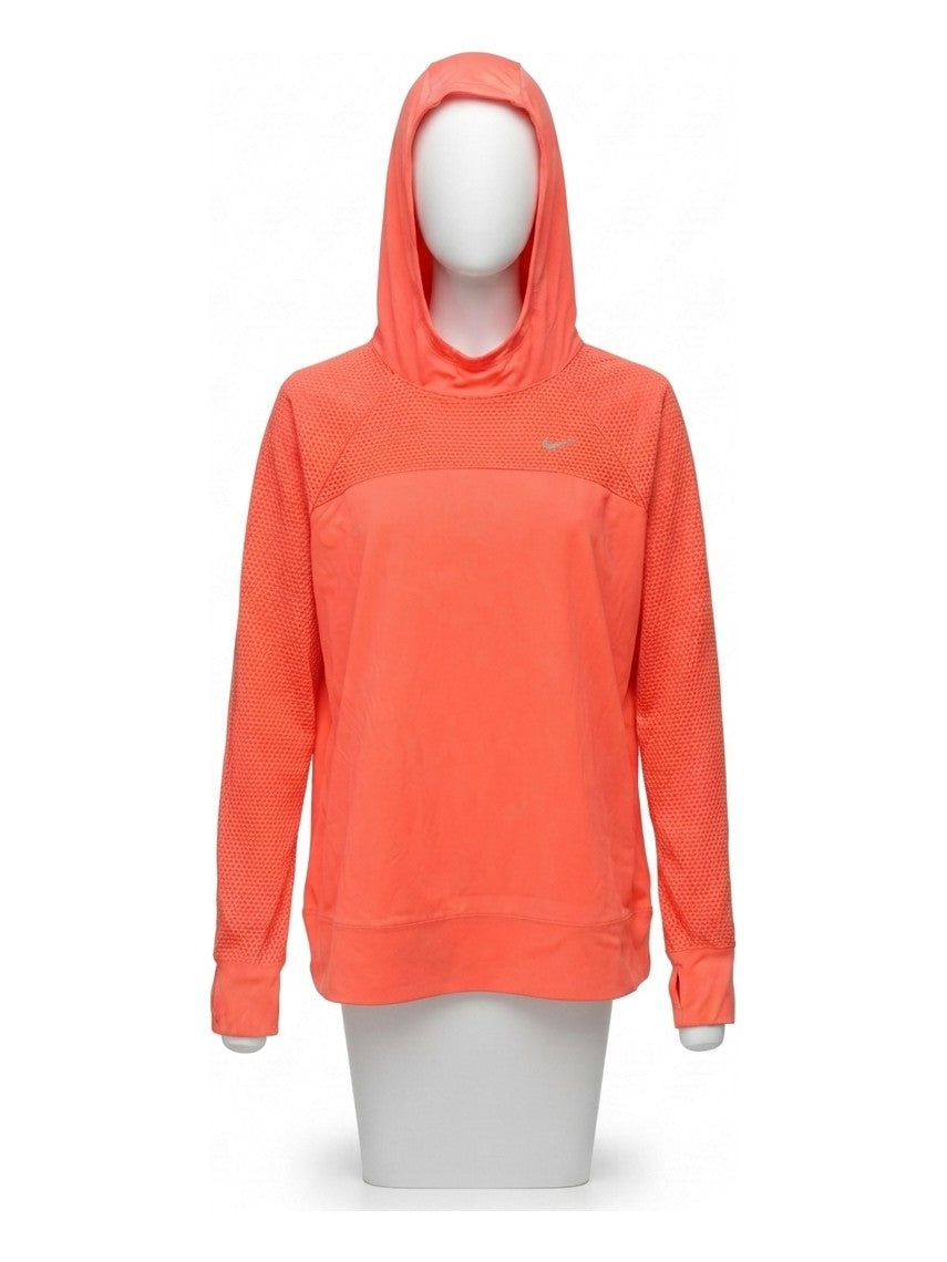 Preloved Nike women's sports hoodie, size L, on a mannequin