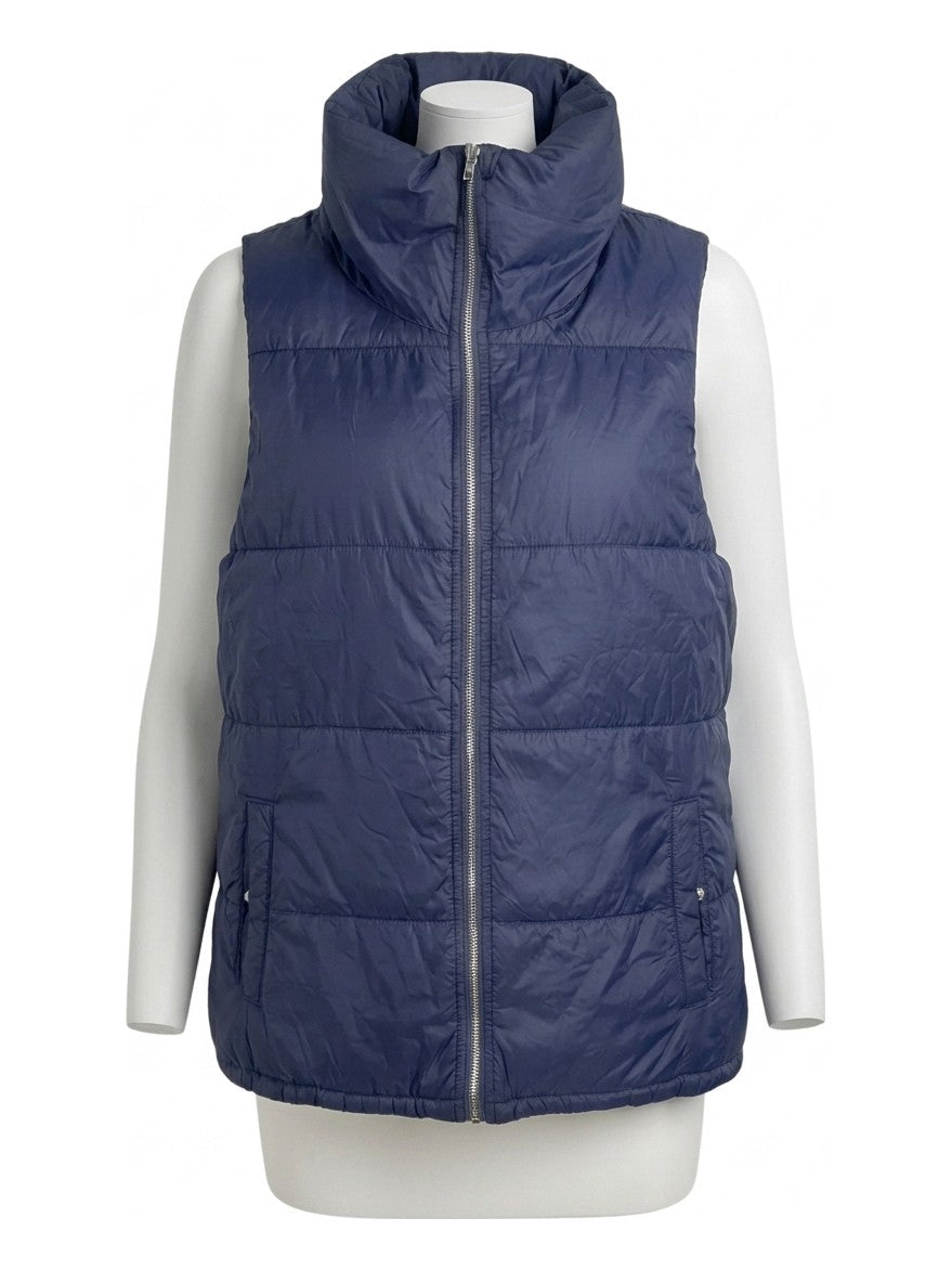 Preloved Old Navy women's gilet / vest, size S, on a mannequin
