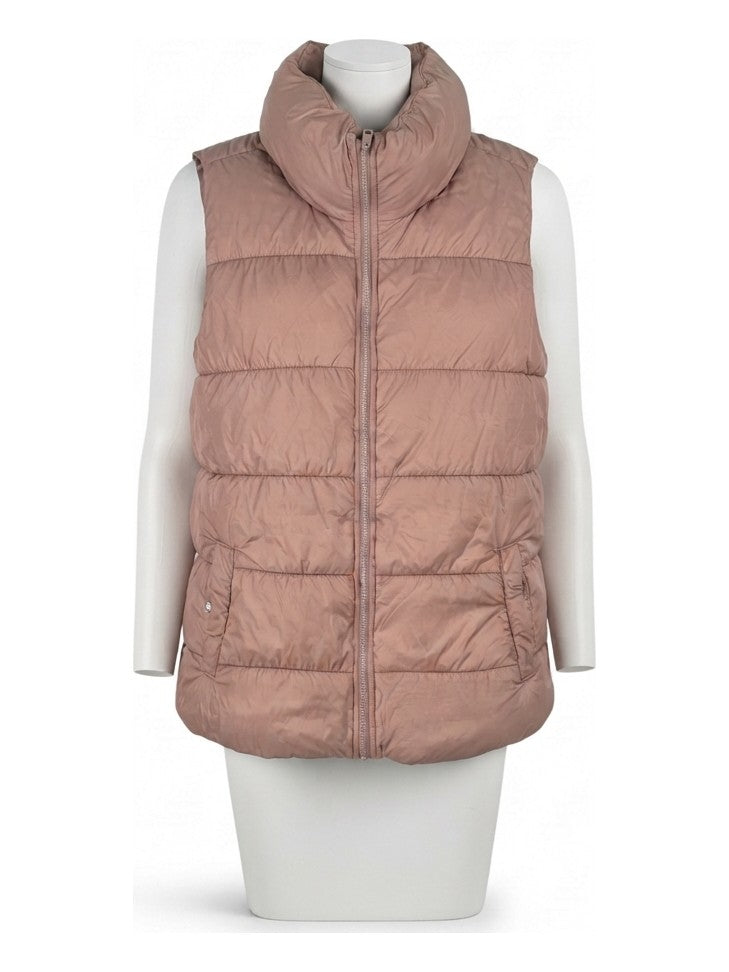 Preloved Old Navy women's gilet / vest, size L, on a mannequin