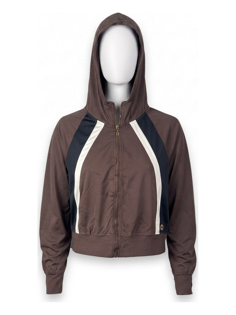 Preloved Pro Player women's sports hoodie, size 2x, on a mannequin