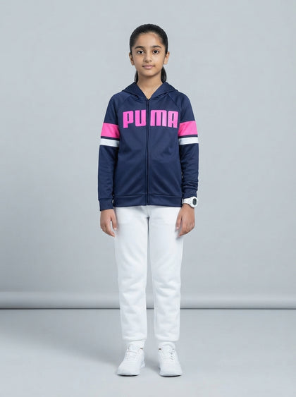 Puma Sports Zip-up — Kids Girls