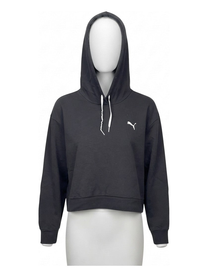 Preloved Puma women's sports hoodie, size M, on a mannequin