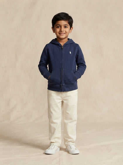 Ralph Lauren Zip-up Hoodie — Kids Boys