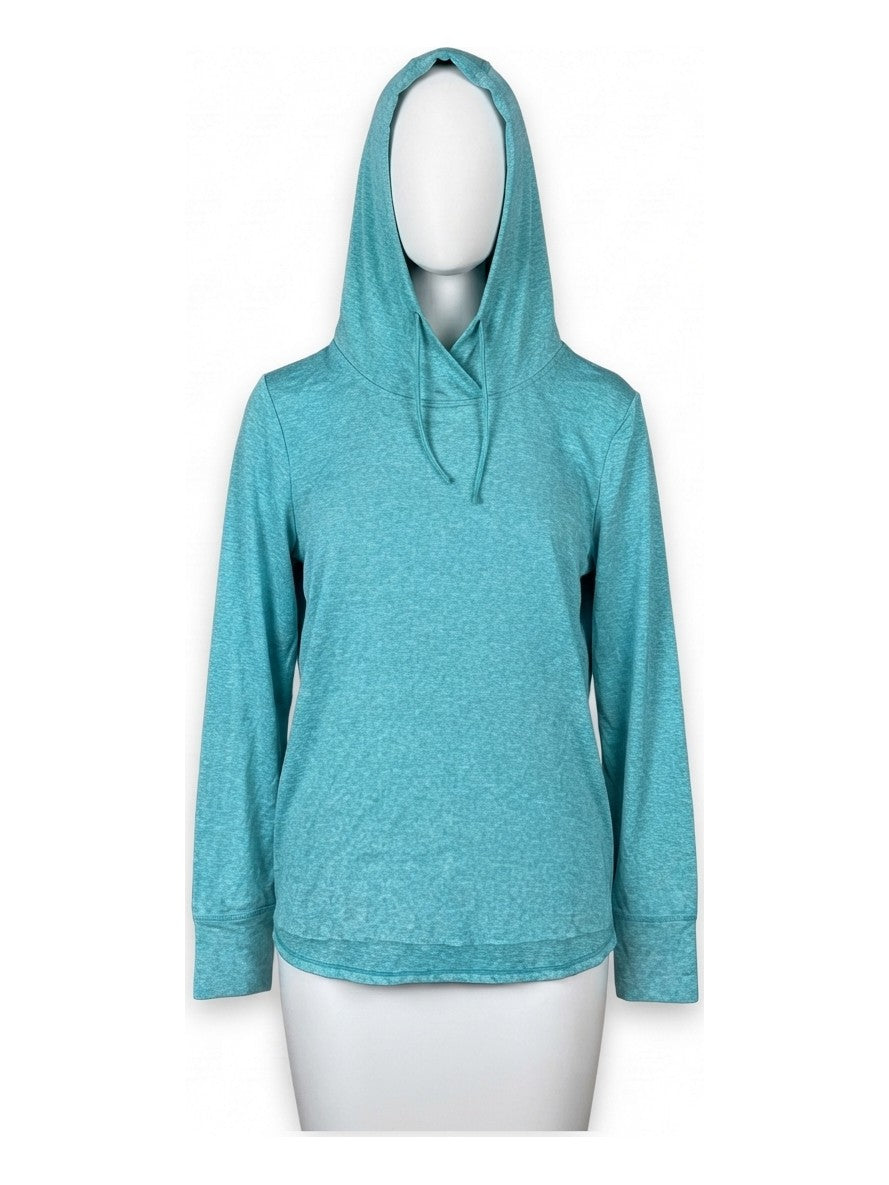 Preloved Reebok women's sports hoodie, size M, on a mannequin
