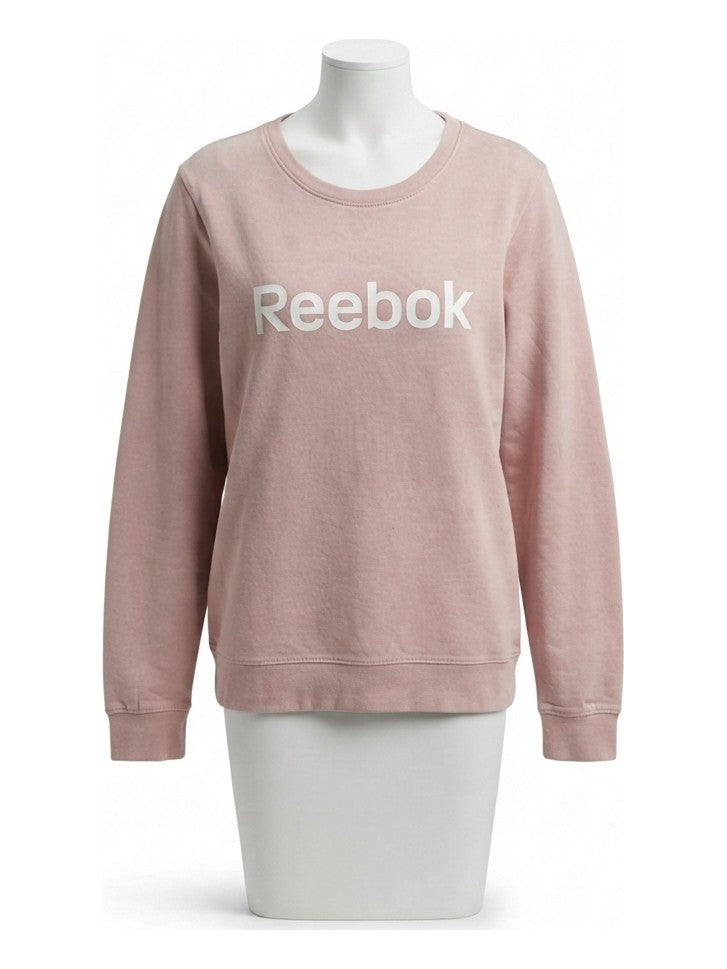 Preloved Reebok women's sports sweatshirt, size L, on a mannequin