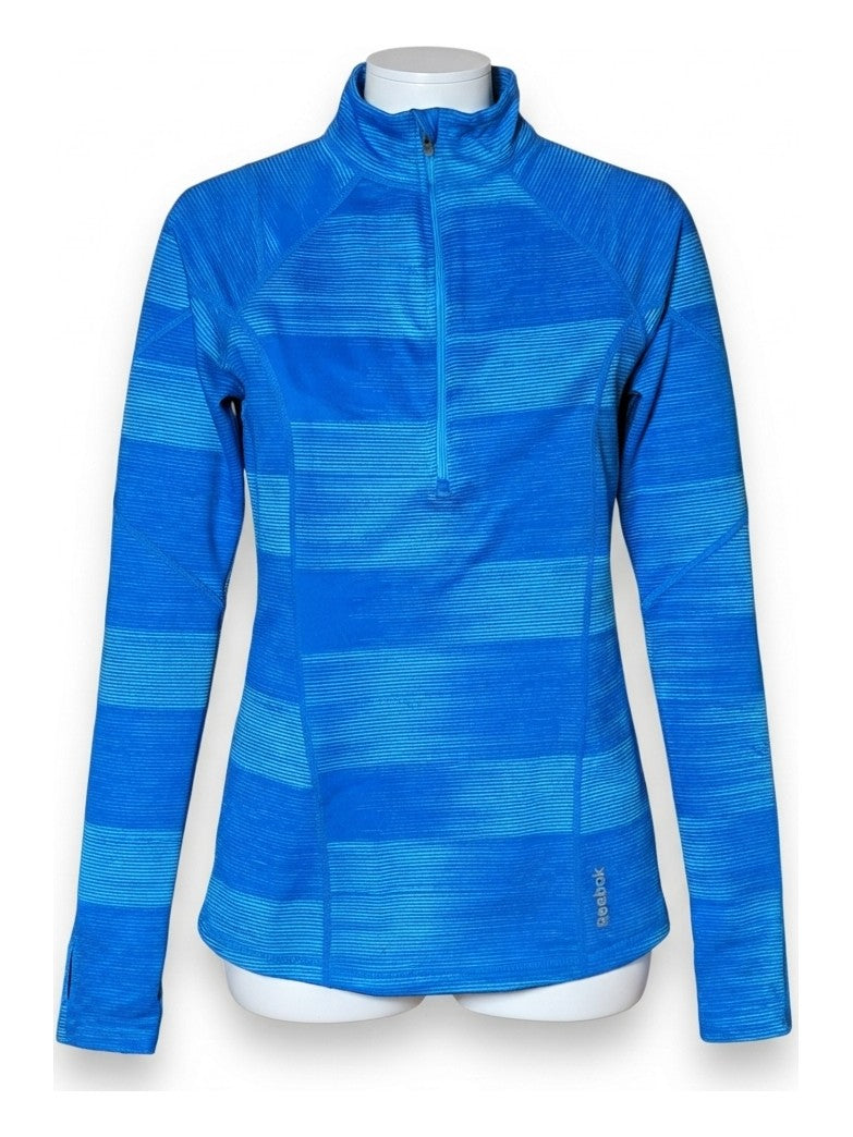 Preloved Reebok women's sports zip-up, size S, on a mannequin