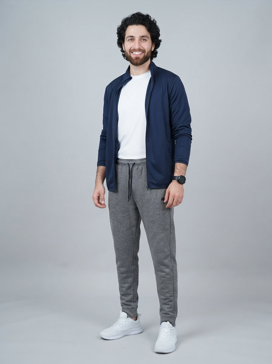 Preloved RUSSELL men's sports trouser, size XL, worn by a model, styled