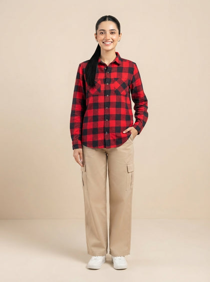 Sonoma Flannel Shirt — Women
