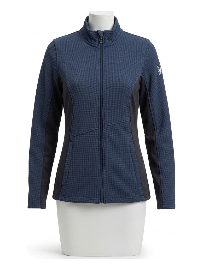 Preloved Spyder women's sports zip-up, size M, on a mannequin