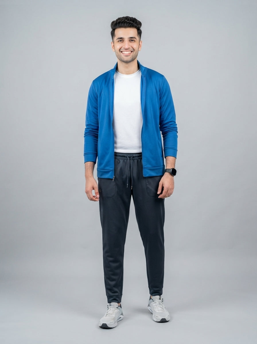 Preloved Under Armour men's sports trouser, size XL, worn by a model, styled