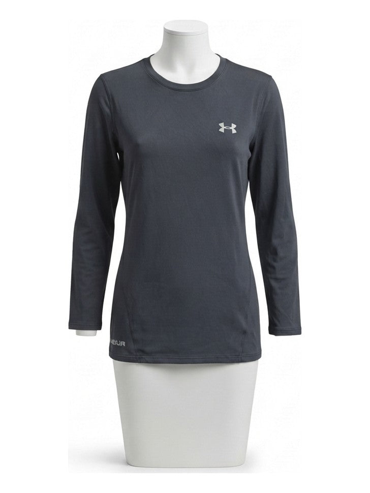 Preloved Under Armour women's sports t-shirt, size S, on a mannequin