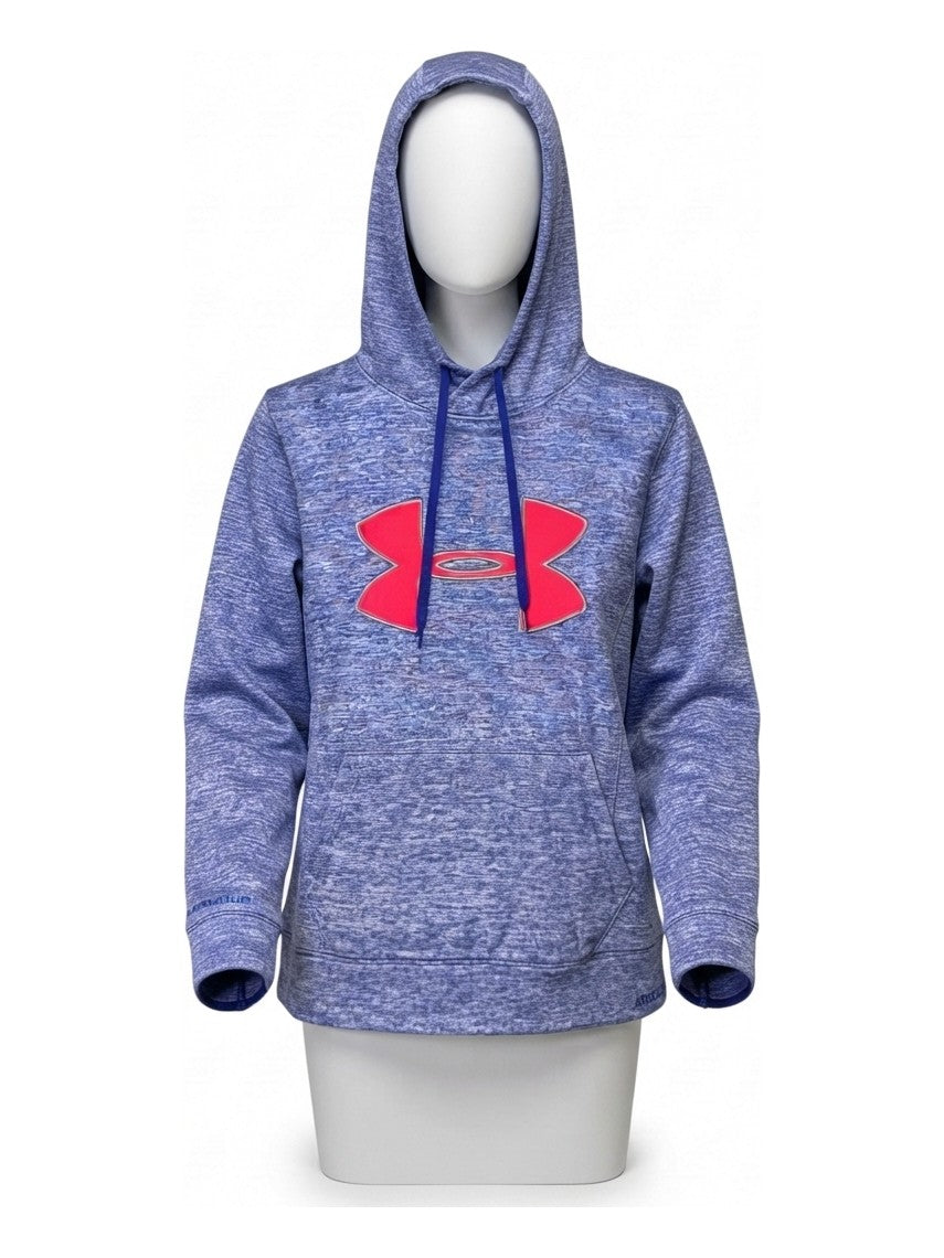 Preloved Under Armour women's sports hoodie, size XS, on a mannequin