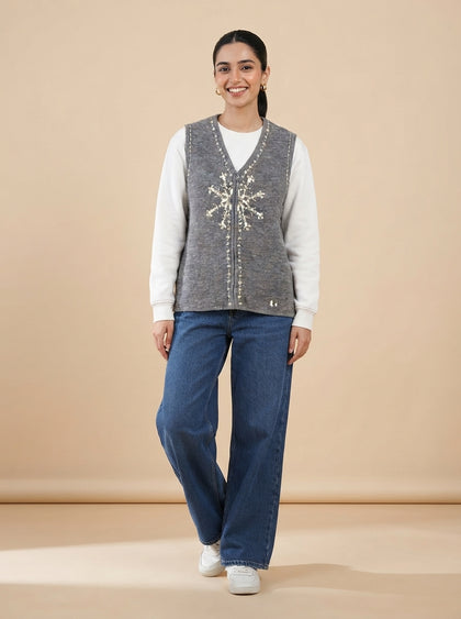 Wool rich Cardigan — Women