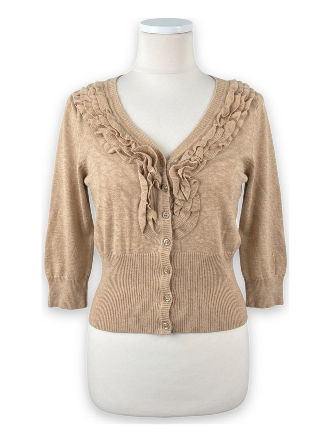Preloved Worthington women's cardigan, size S, on a mannequin