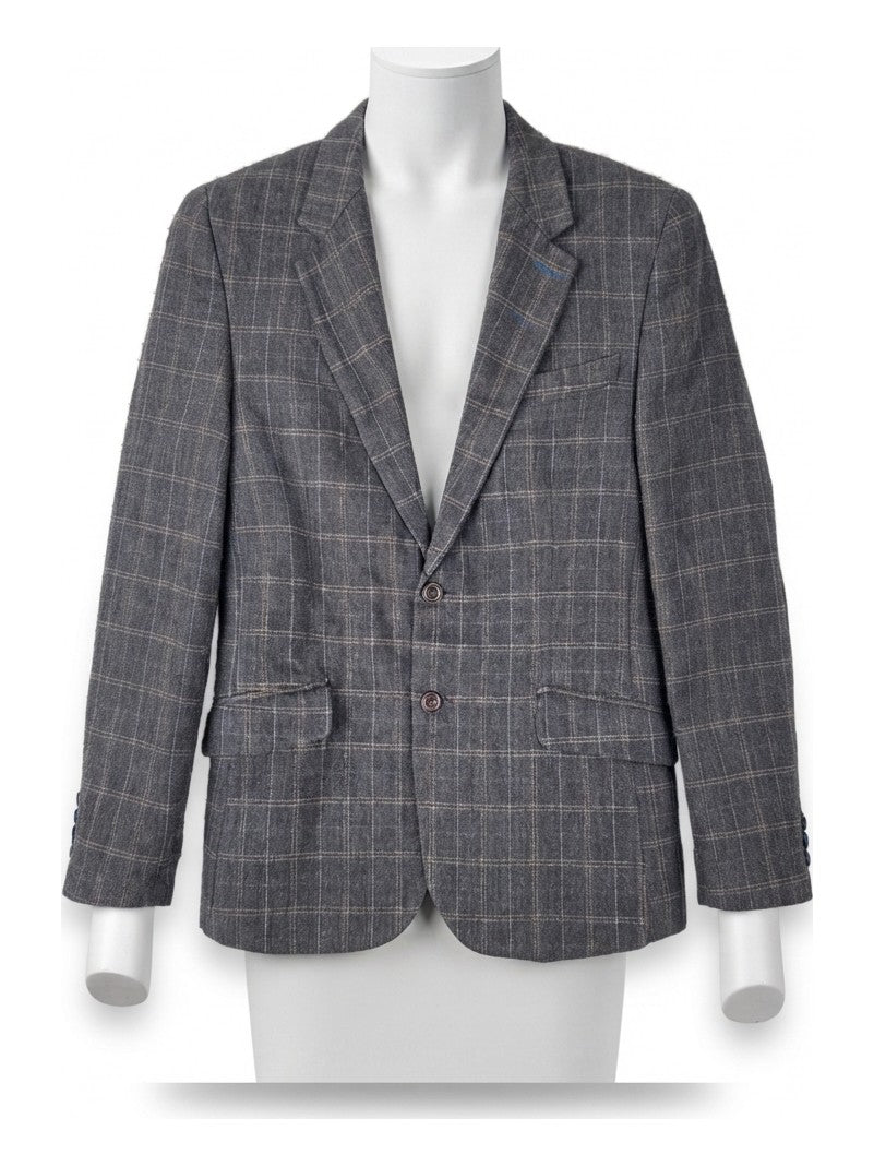 Preloved Zara men's blazer, size M, on a mannequin