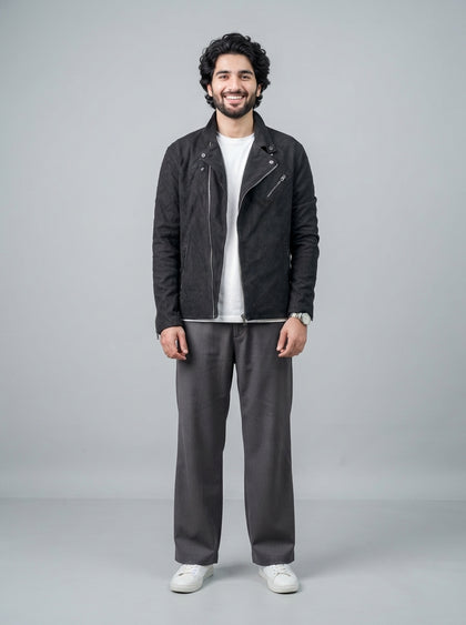 Zara Leather Jacket — Men