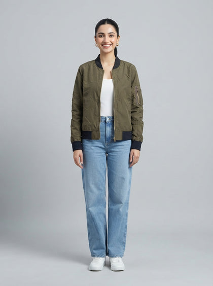 Zara Bomber Jacket — Women