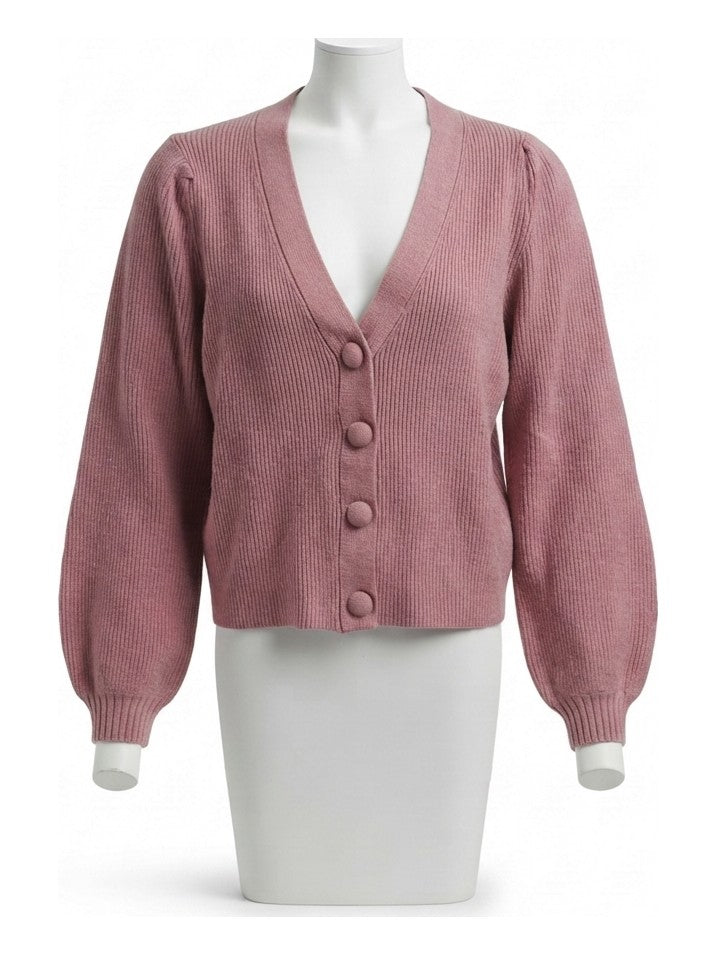 Preloved Zara women's cardigan, size M, on a mannequin