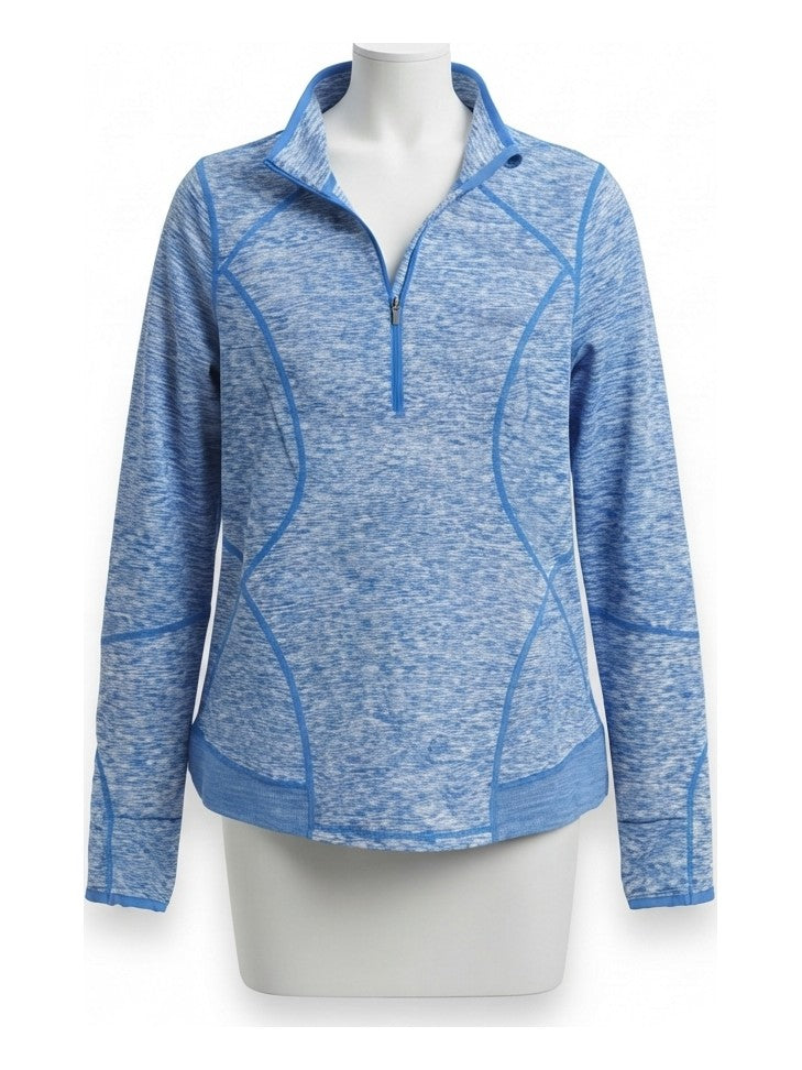 Preloved Zella women's sports zip-up, size L, on a mannequin