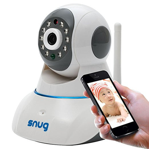 Snug Baby Monitor v2 - WiFi Video Camera with Audio for Apple / Android - Khazanay