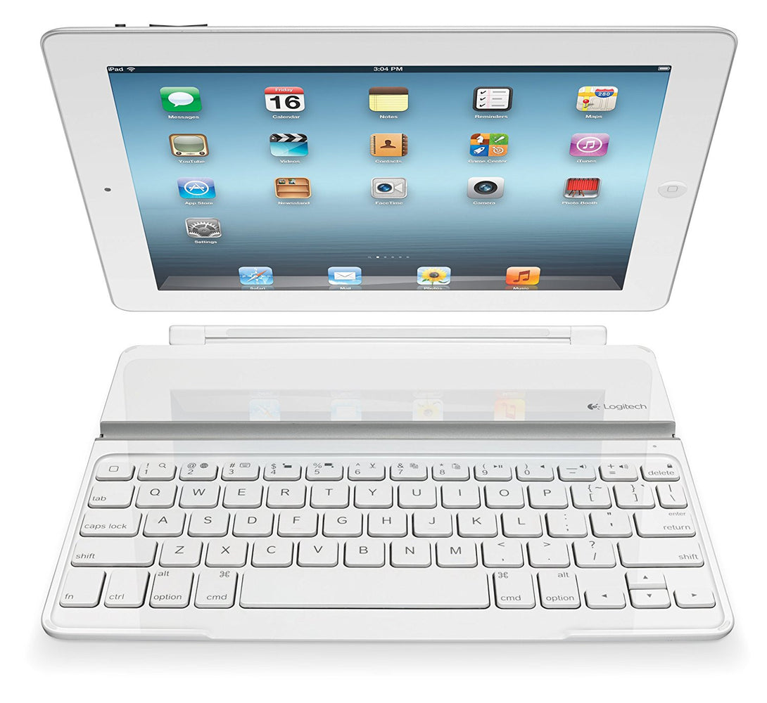 Logitech Ultrathin Keyboard Cover White for iPad 2 and iPad (3rd/4th generation) - Khazanay