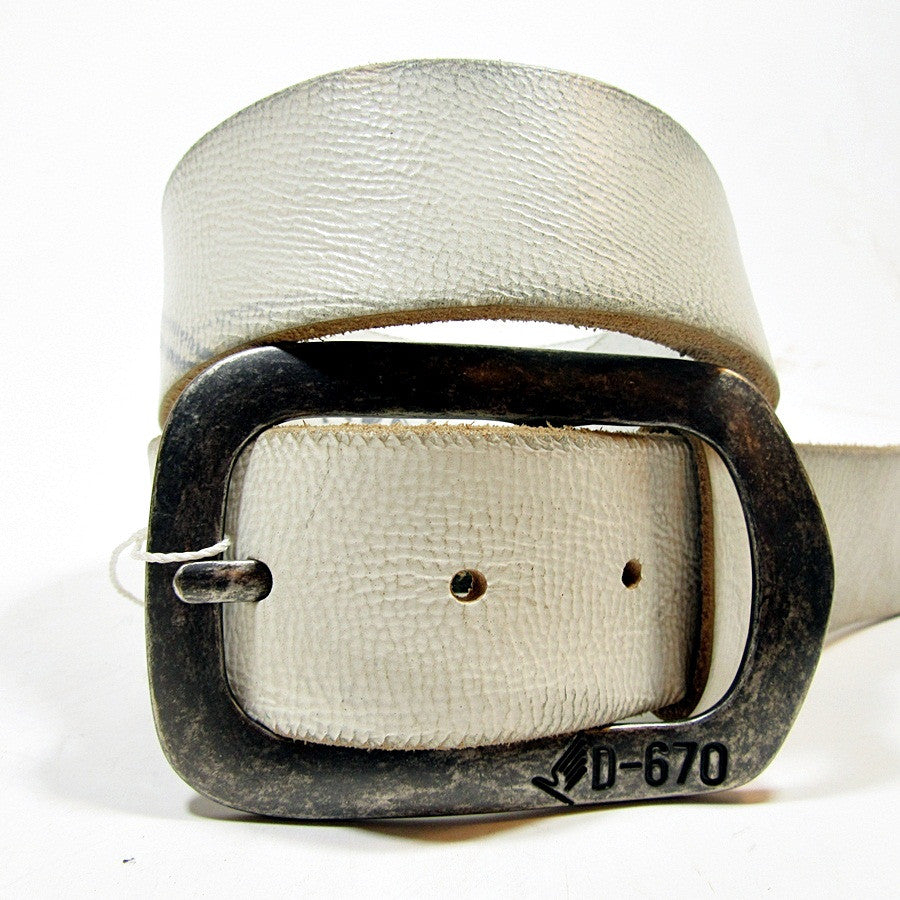 RIVER ISLAND - Leather Belt (Made In England) - Khazanay