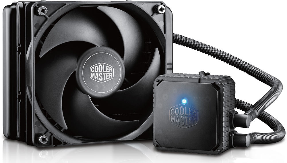Cooler Master Seidon 120v Ver.2 Liquid CPU Cooler (RL-S12V-24PK-R2) - Blue LED - Khazanay