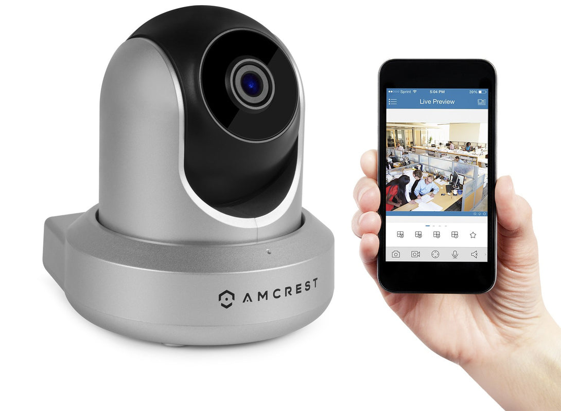Amcrest Silver Dome 720P Wi-Fi Wireless IP Security Surveillance Camera focuses on quality for budget-conscience consumers - Khazanay